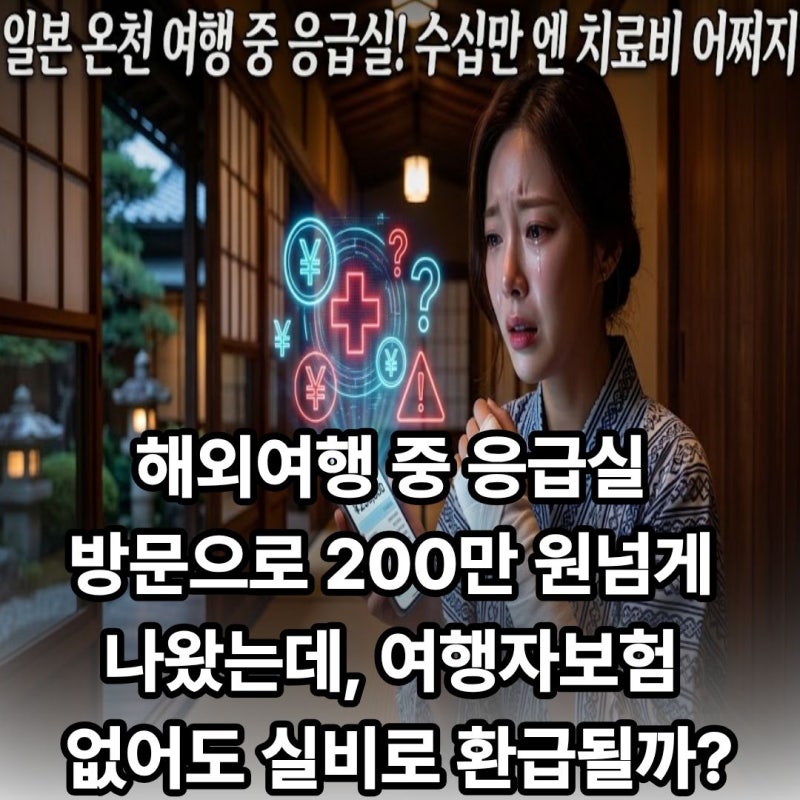 "일본·미국 출장 중에 응급실 다녀왔는데 한국 실비보험으로 진짜 돈 나오나요?" 영문 진료....