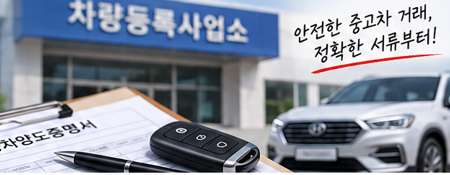 중고차 이전서류 뭐가 필요할까? 매도인·매수인 준비서류 총정리