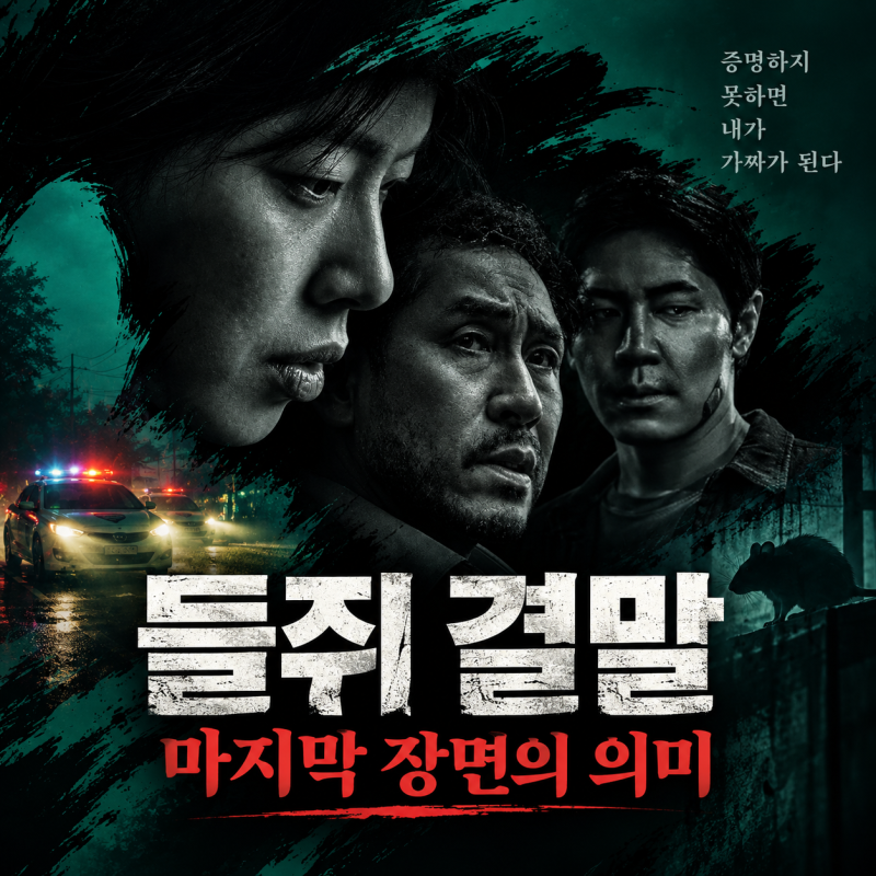 다 보고도 찜찜했다면, "들쥐" 마지막 장면의 의미