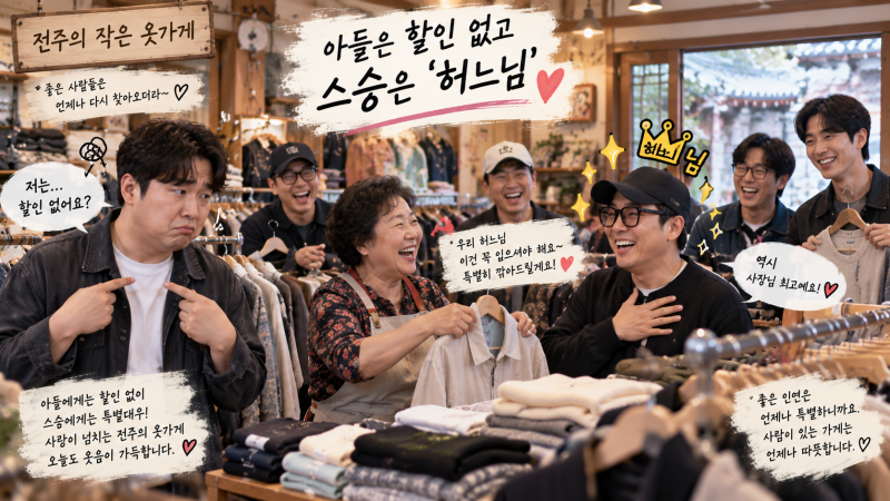 곽범 모친 허경환 할인 아들은 안 깎아주는데 스승은 ‘허느님’?…도대체 무슨 사이길래