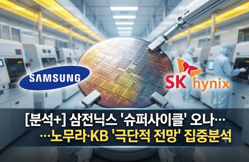 [경제] "목표가 60만원? 삼전닉스 사이클 끝날 때는..." 개미들 놀란 극단적 전망과 반도체 시....