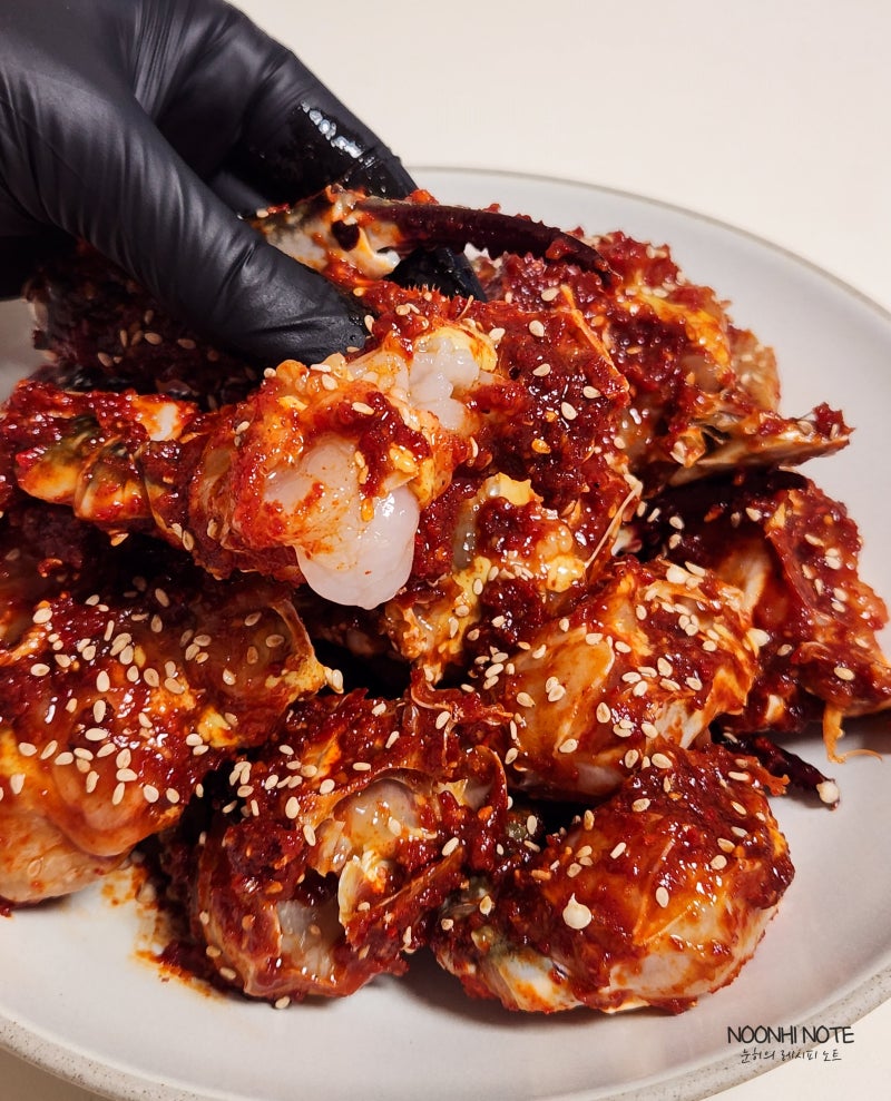 양념게장 레시피 처음 만들어도 맛있는 꽃게무침 양념 비율