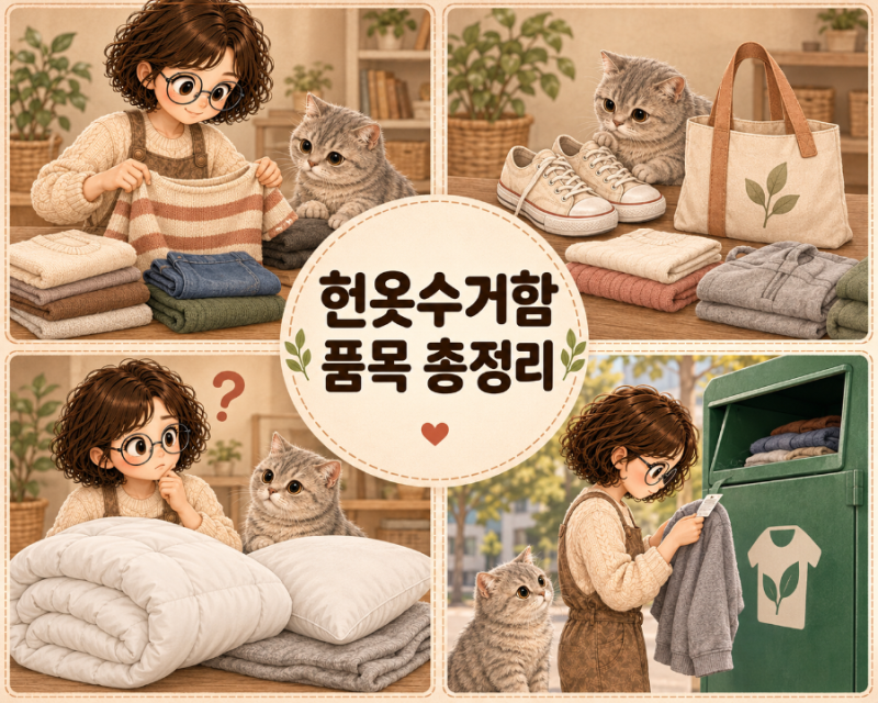 [리빙] 헌옷수거함에 이불 넣어도 될까? 신발·가방 품목 총정리