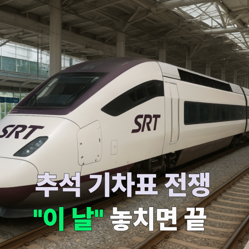 추석 KTX 예매 성공하려면? 접속하기 전 미리 해둘 "3가지"