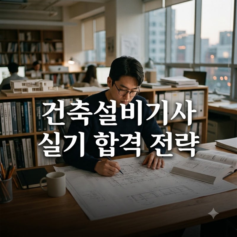 "비전공자가 3개월 만에?" 건축설비기사실기, 합격자들이 입 모아 말하는 '이것'..