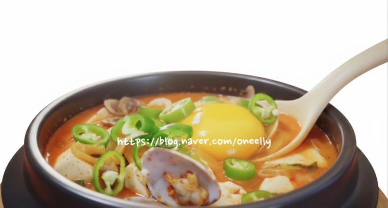 언니네 산지직송 염정아 바지락 순두부찌개 만들기 만드는법 강유석 레시피