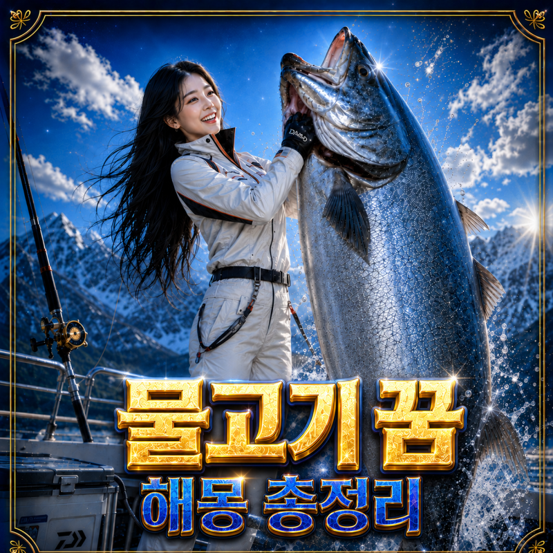 물고기꿈 해몽 총정리｜큰 물고기·황금물고기·물고기 잡는 꿈·놓치는 꿈·죽은 물고기꿈 ....