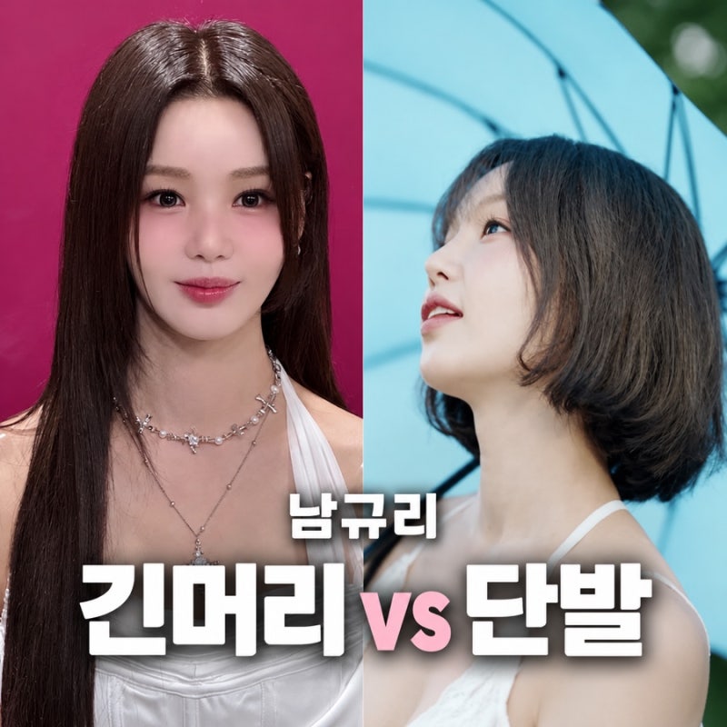 남규리 파격변신 행보 단발 긴머리 비교해보니