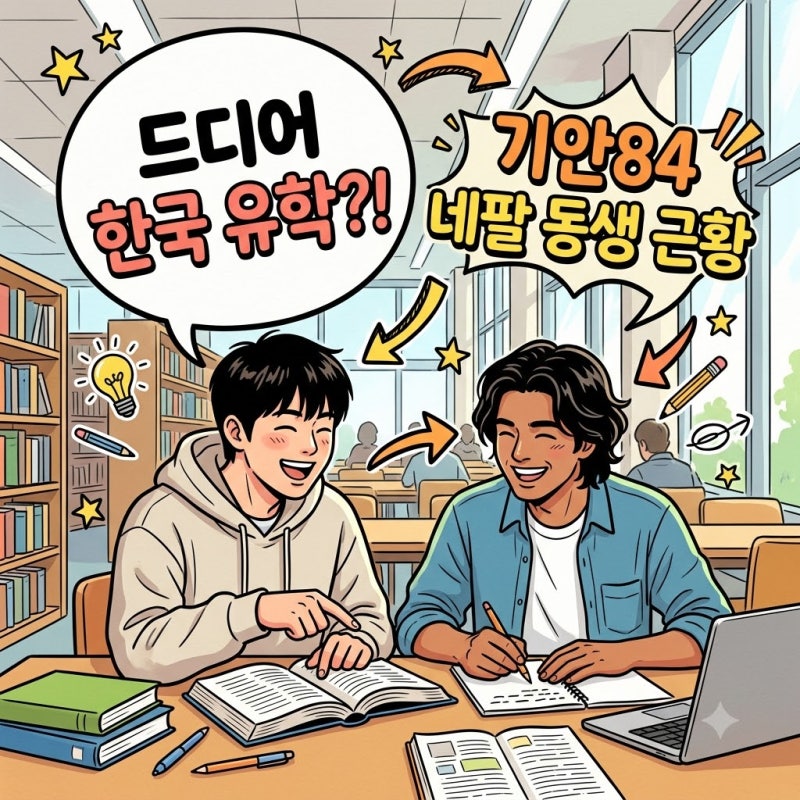 기안84 네팔 동생 라이 韓 유학 시작! 선문대 입학 근황 총정리