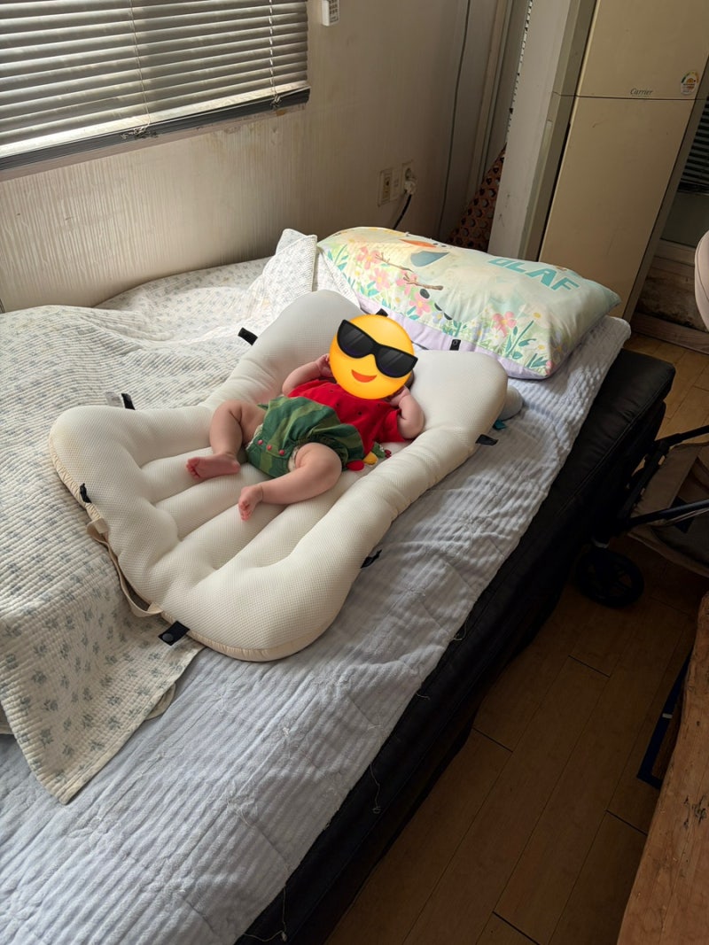 신생아 여행용 토퍼 :: 썬데이허그 신생아 휴대용 아기토퍼 실사용 후기 (뒤집기 전 이라면…....