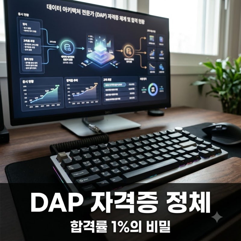 "공부만 1년 했다.." 합격률 극악이라는 DAP자격증 정체와 연봉 수준