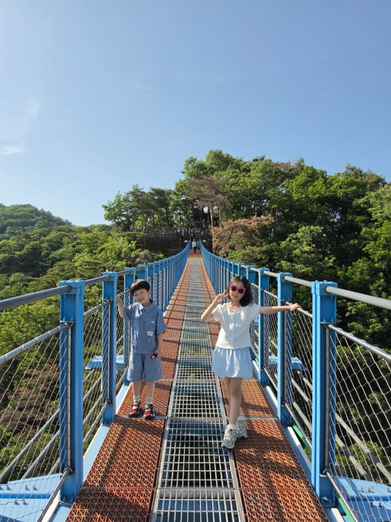 강원도여행 아이와 원주 소금산 그랜드밸리 출렁다리 다녀왔어요. (주차. 입장료)