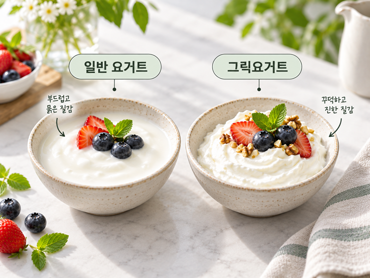 그릭요거트 효능, 공복에 먹어도 될까? 하루 섭취량과 고르는 법