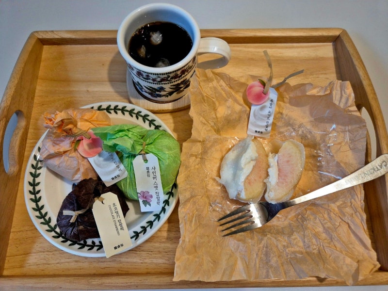 ☆한정선 찹쌀떡 성수 본점 & 현대백화점 판교점▶웨이팅 주차 메뉴 가격 포장 보관법 선물....