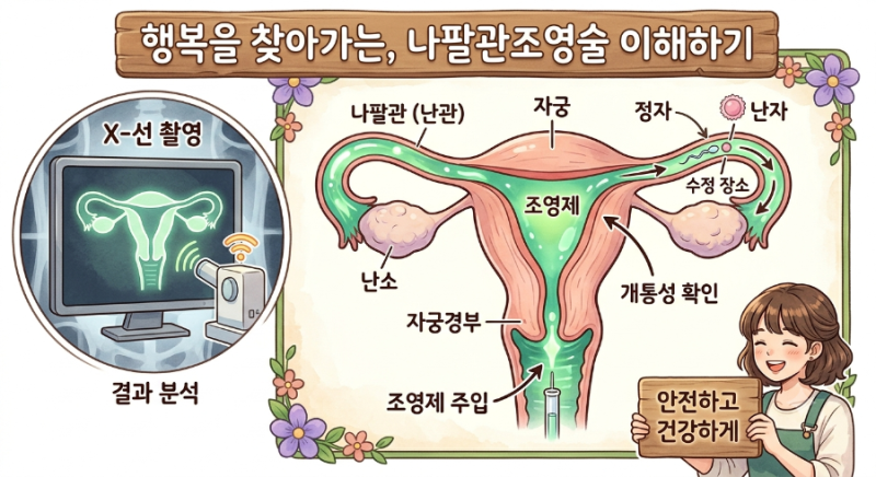 [임신준비기록]나팔관조영술 후기