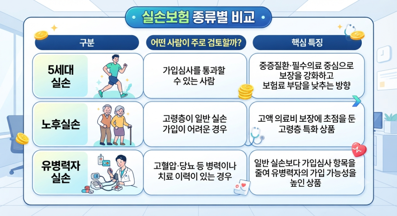 60대 실비보험, 가입할 수 있을까? 가입할 수 있다면 무조건 가입해야 할까?