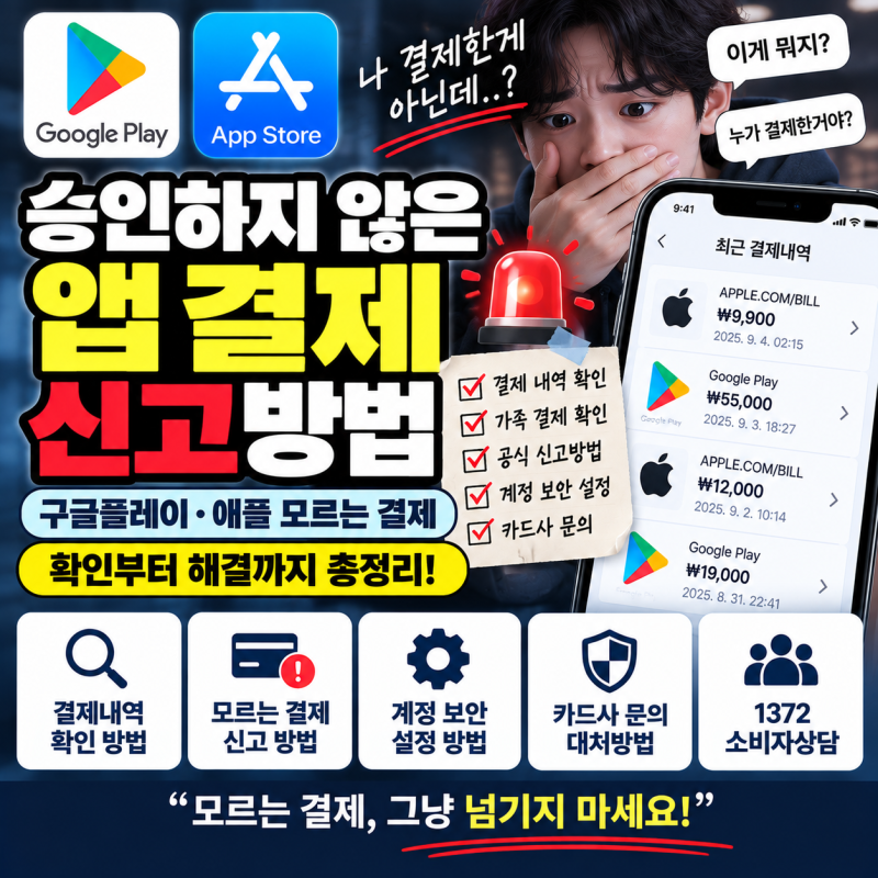 앱 결제 취소했는데 환불이 안 들어올 때｜구글플레이·애플 환불 입금기간 총정리