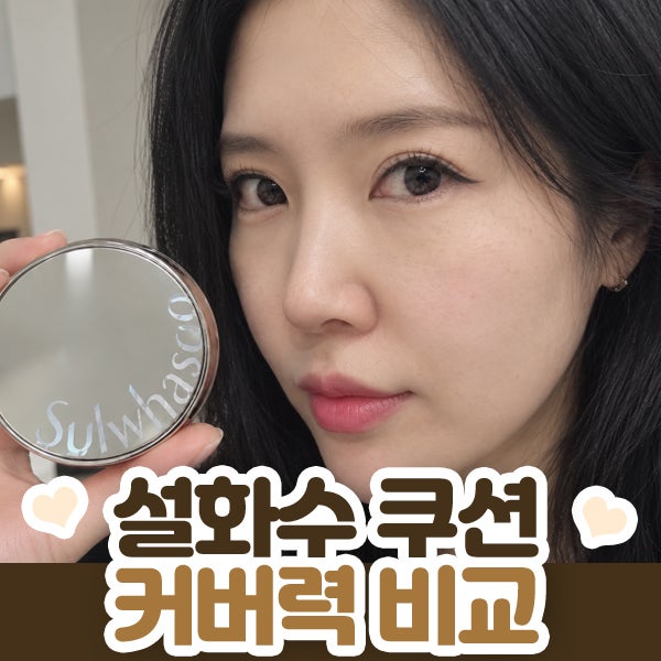 설화수 퍼펙팅 쿠션 호수 선택 가이드 및 피부 타입별 커버력과 밀착력 비교