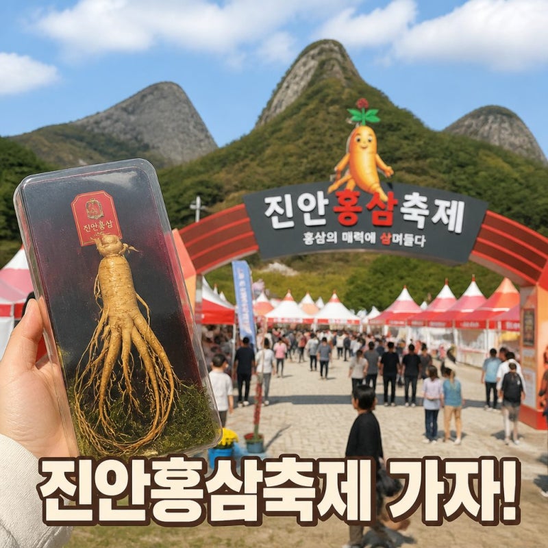 홍삼먹고 원기회복 2026 진안홍삼축제 일정 프로그램 주차 셔틀 총정리