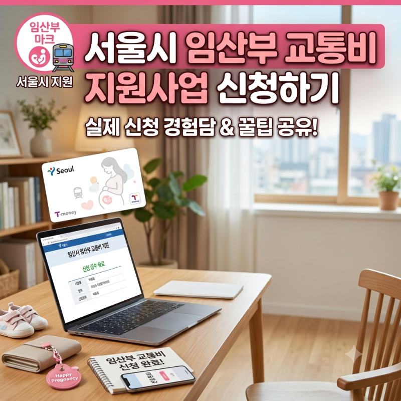 임신12주차｜서울시 임산부 교통비 지원 신청하기