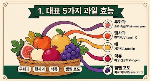 9월 제철 과일 종류 및 효능 5가지: 무화과부터 햇사과까지 총정리
