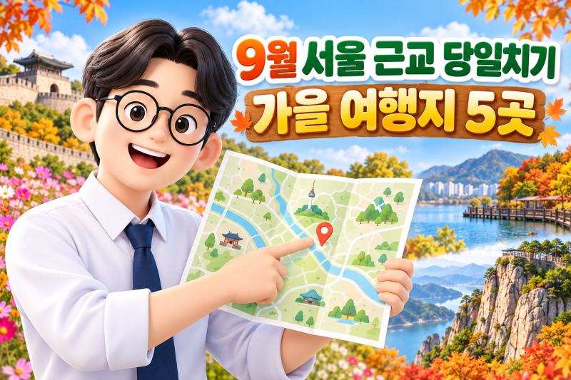Where to Go for a Day Trip Near Seoul in September? | 5 Great Metropolitan Area Destinations for the Start of Autumn