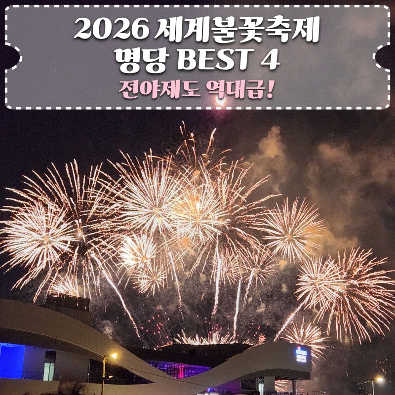 2026 여의도 세계불꽃축제 명당 BEST 4 추천! 시간 교통통제 전야제 후기까지