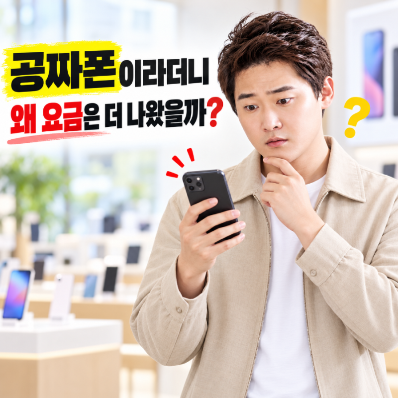 휴대폰 공짜라더니 왜 요금은 더 많이 나올까? 공짜폰의 진짜 의미