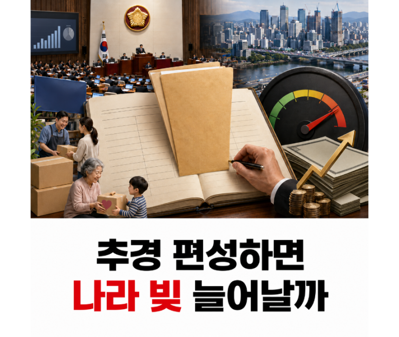 추가경정예산은 왜 편성할까, 나라에 돈이 부족하다는 뜻일까