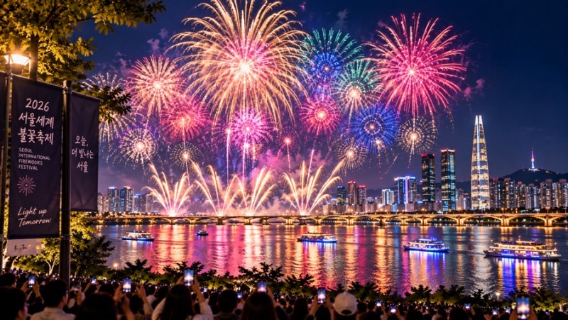 "오늘 몇 시에 터질까?" 2026 서울세계불꽃축제 시간표 모르면 놓치는 불꽃쇼