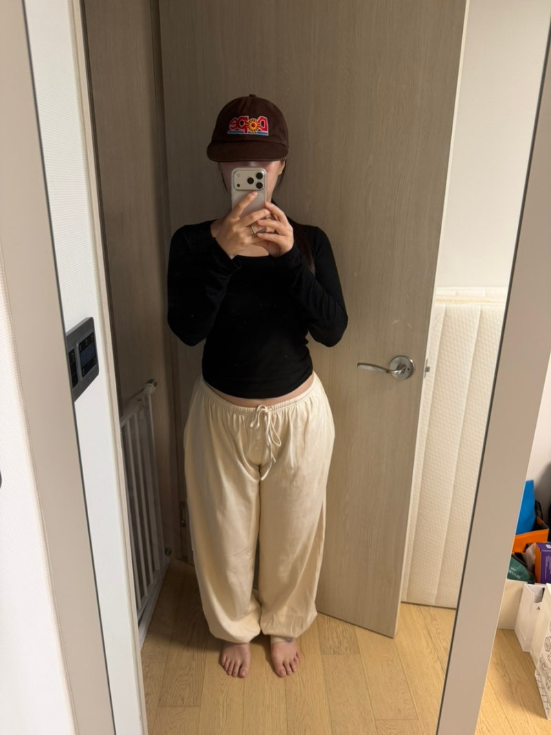재구매한 파르티멘토 우먼 조거팬츠 임산부바지 선물로도 좋을 듯!