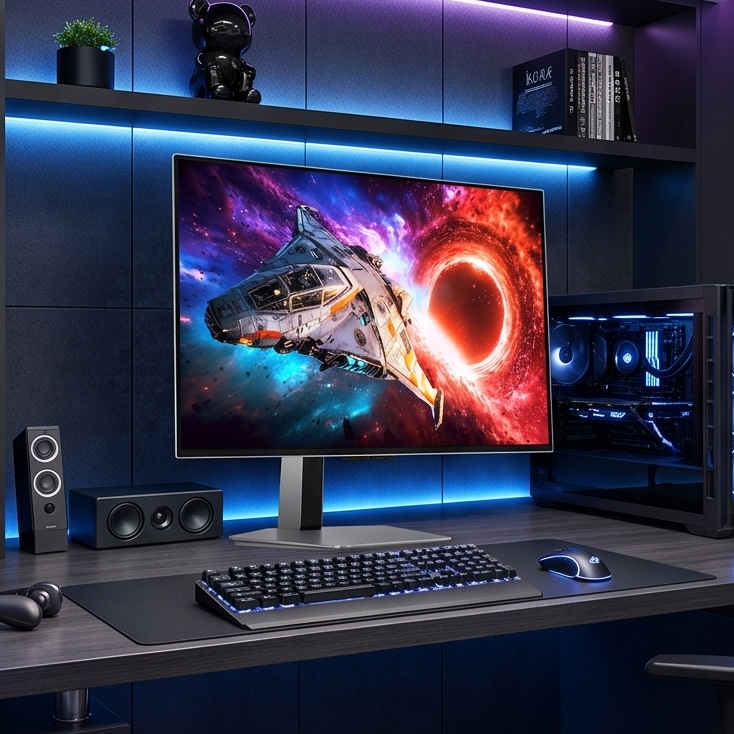 삼성 오디세이 G8 32인치 QLED 240Hz 게임 몰입감 분석 리뷰