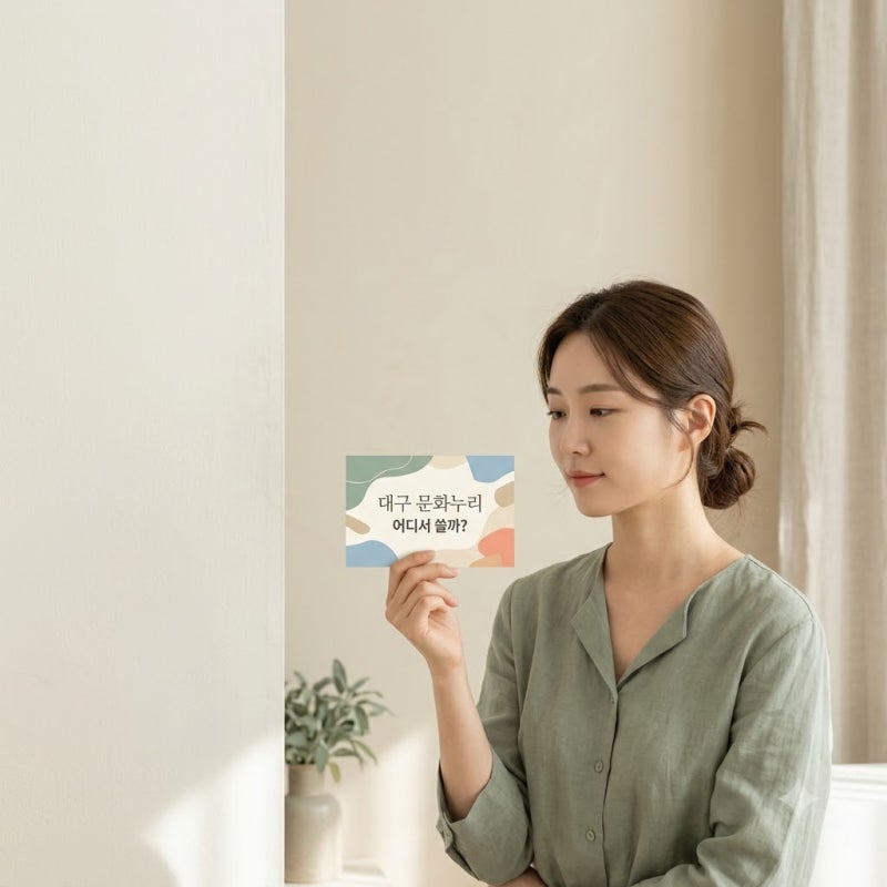 "설마 여기도?" 대구문화누리카드사용처, 나만 몰랐던 의외의 장소..
