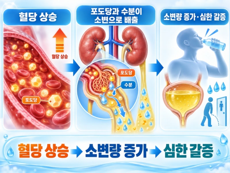 “밤마다 소변 때문에 깬다면 꼭 확인하세요”…몸이 보내는 당뇨 위험신호