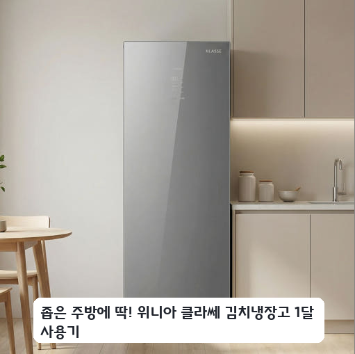 1인 가구가 써본 위니아 클라쎄 120L 미니 김치냉장고 며칠간의 솔직한 느낌