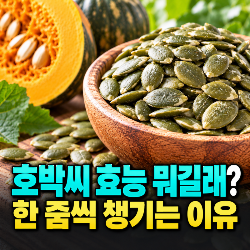 호박씨 효능 5가지와 먹는 방법 부작용 예방법 정리
