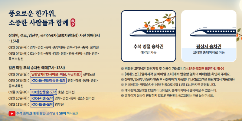 코레일 통합회원 가입 방법과 SRT 연동 절차 총정리