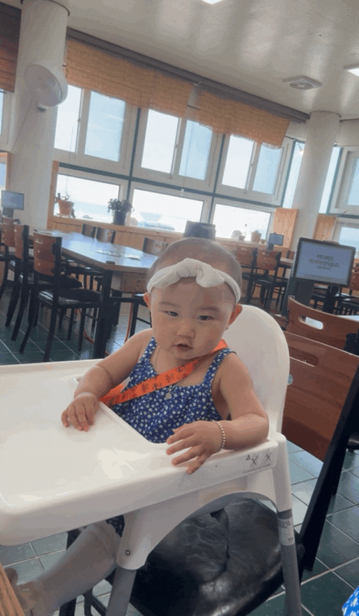[제주도여행#09] 제주 김녕해수욕장 맛집 또옵서식당｜13개월 아기와 흑돼지두루치기 생선정....