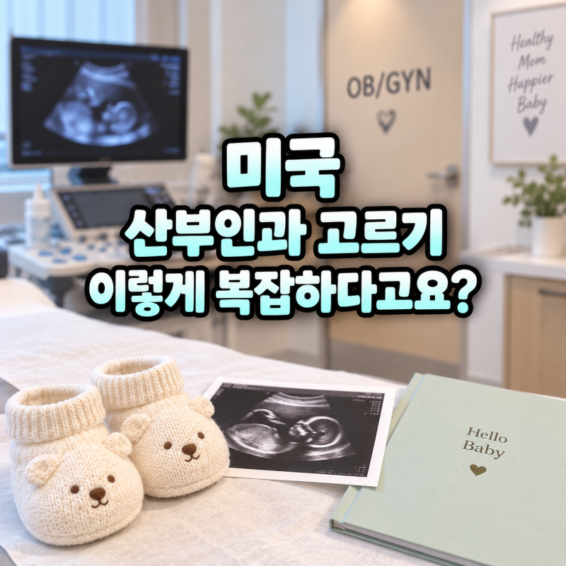 미국에서 산부인과 찾기｜보험 되는 병원부터 의사까지 다 따로 찾아야 함.