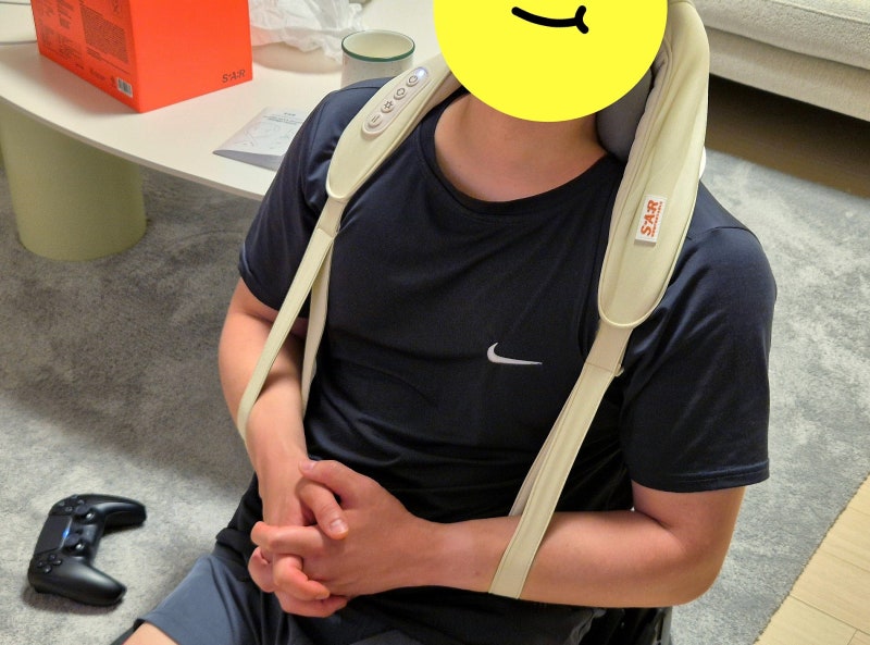 첫월급 부모님 선물 추성훈 어깨 안마기 스파알 목 마사지기
