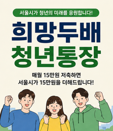 월 15만원 3년 넣었는데 1080만원 됐다? 희망두배 청년통장 총정리