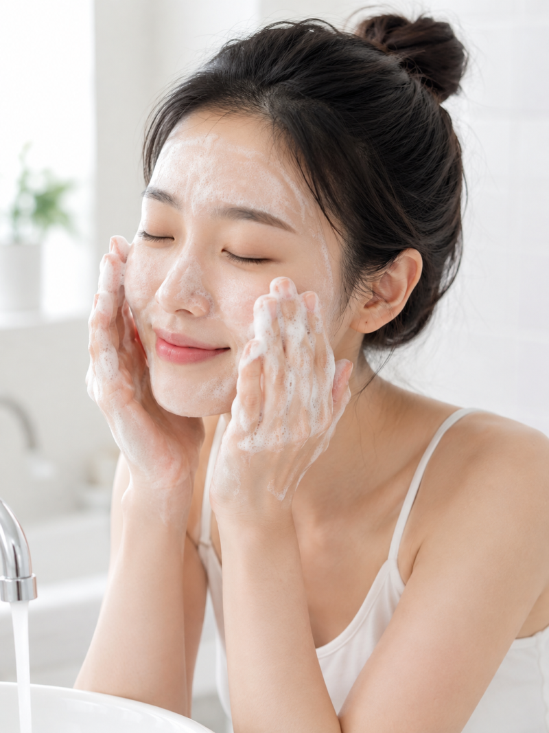 선크림만 발랐을 때 세안법, 유기자차·무기자차 세안 어떻게 할까?