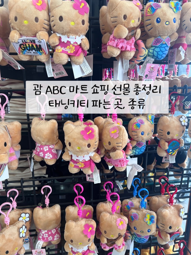 괌 ABC 마트 쇼핑 선물 추천 총정리, 괌 ABC 스토어 태닝키티 파는곳