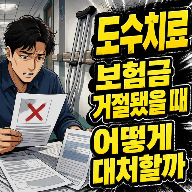 도수치료 받았는데 보험금 지급 거절됐다면 대처법