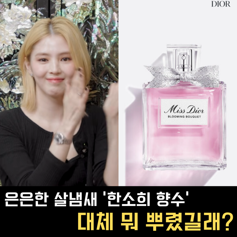 What's Han So-hee's Perfume? The Subtle Skin Scent, Miss Dior Blooming Bouquet, Even Lee Young-ji Noticed on Cha Jjipbeol