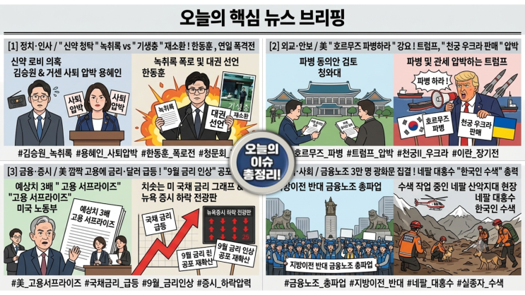 오늘의 키워드 - 2026년 9월5일