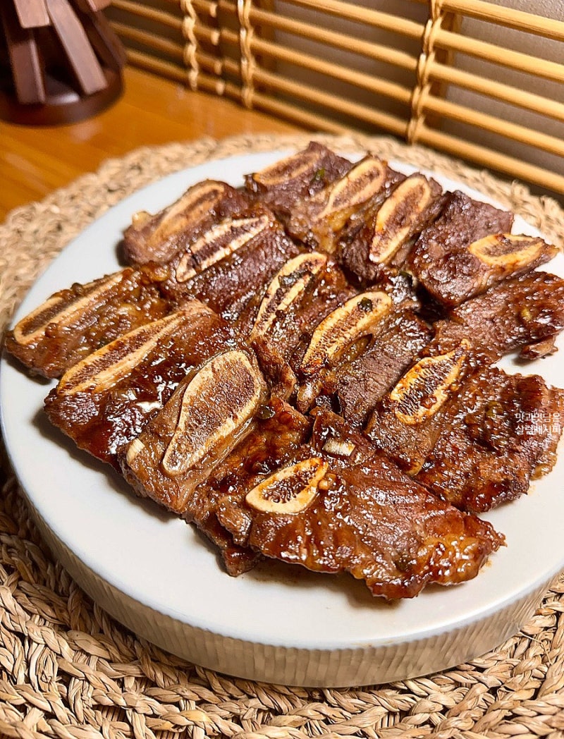 엘에이갈비구이 레시피 LA갈비양념 재는 법