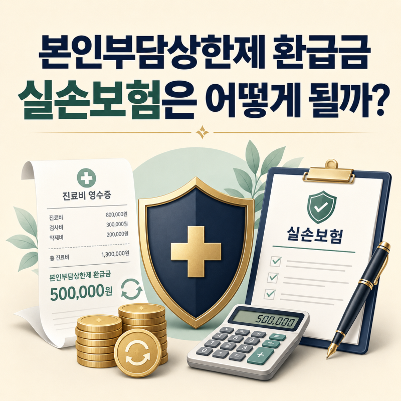 본인부담상한제 환급금 받으면 실손보험은? 보험금 차감·반환 기준