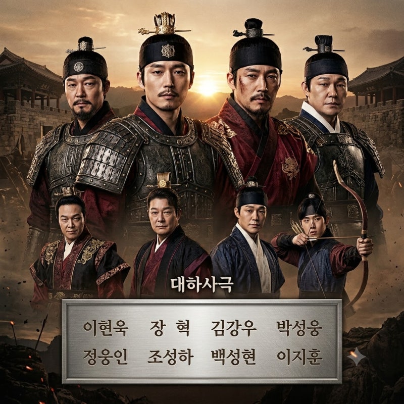 KBS 대하드라마] 300억 대작 '문무' 캐스팅 및 방영일 총정리! (장혁, 이현욱, 김강우, 박성웅)