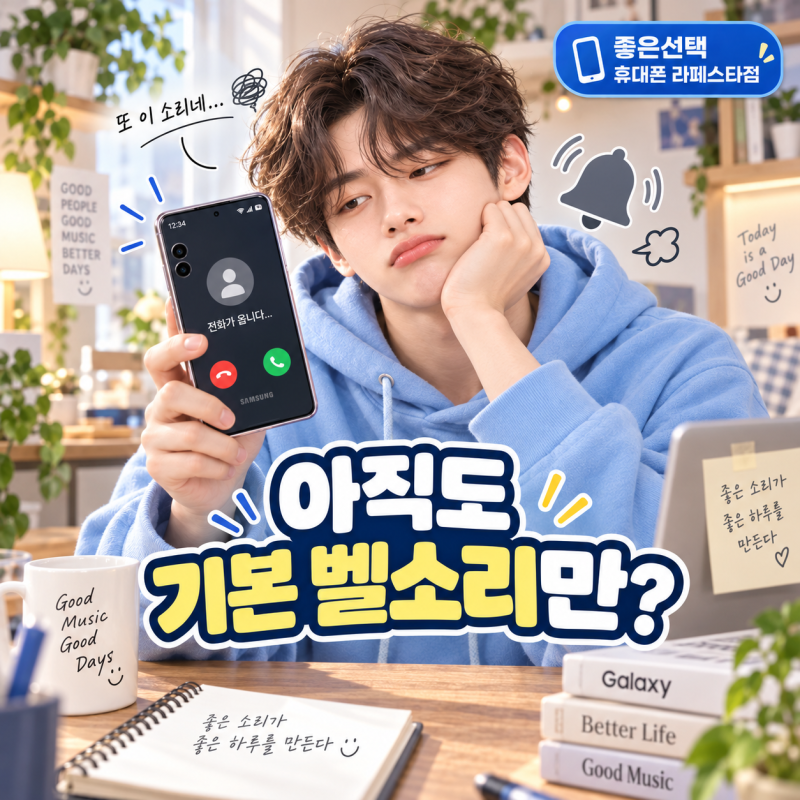 전화 올 때 최애곡이 나온다? 갤럭시 벨소리·알람 바꾸는 법